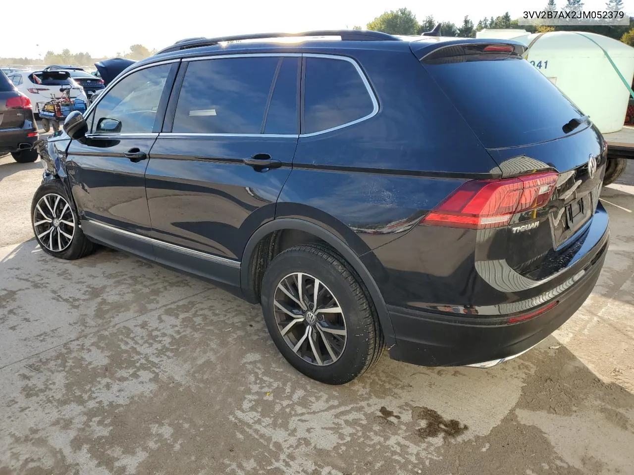 2018 Volkswagen Tiguan Se VIN: 3VV2B7AX2JM052379 Lot: 74912844