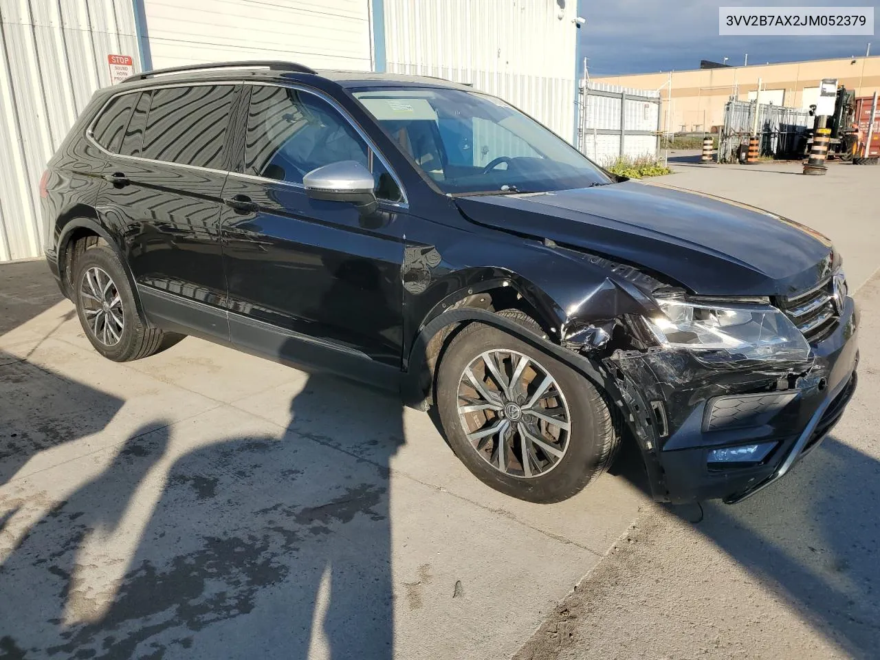 2018 Volkswagen Tiguan Se VIN: 3VV2B7AX2JM052379 Lot: 74912844