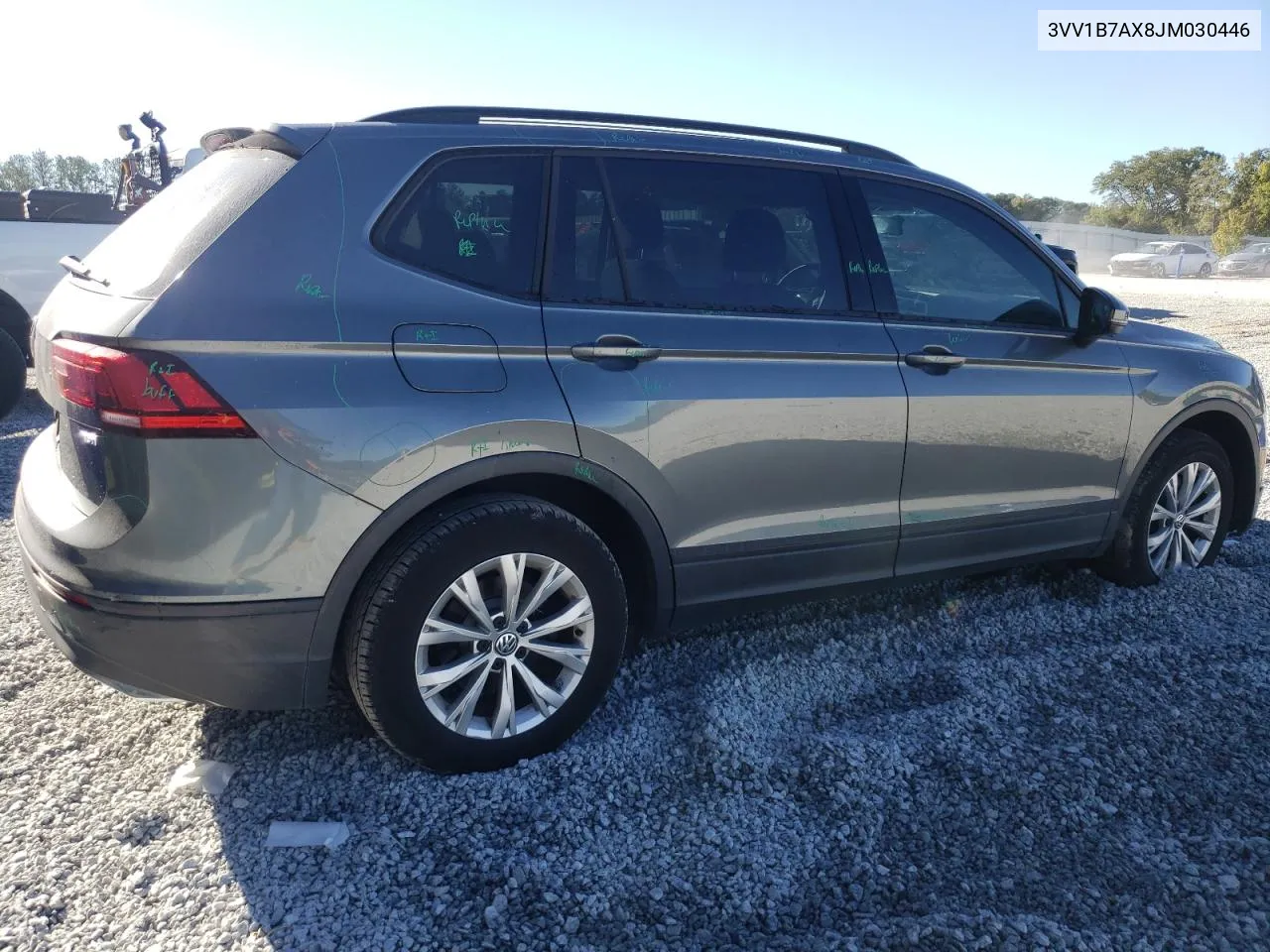 2018 Volkswagen Tiguan S VIN: 3VV1B7AX8JM030446 Lot: 74963124