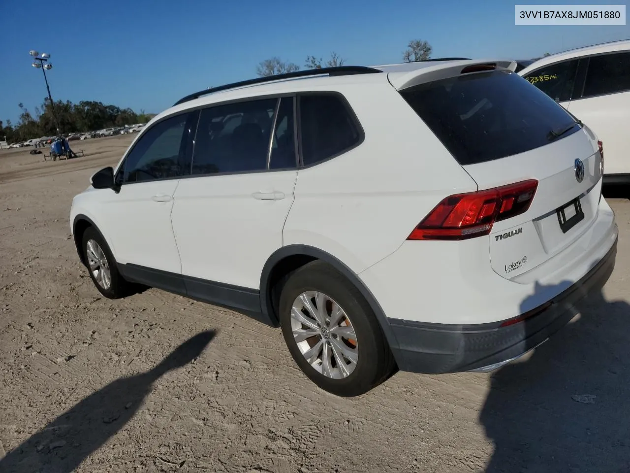 2018 Volkswagen Tiguan S VIN: 3VV1B7AX8JM051880 Lot: 75176984