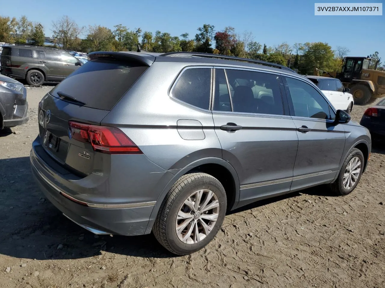 2018 Volkswagen Tiguan Se VIN: 3VV2B7AXXJM107371 Lot: 75485174