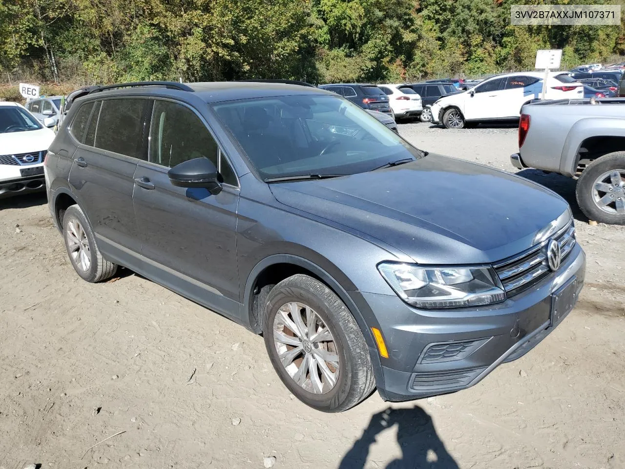 2018 Volkswagen Tiguan Se VIN: 3VV2B7AXXJM107371 Lot: 75485174