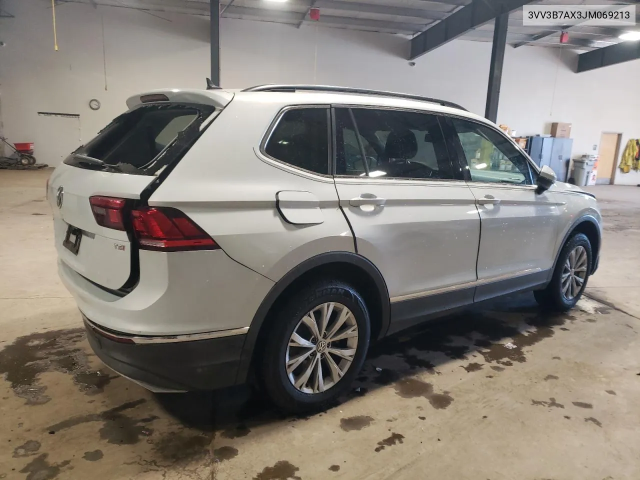 2018 Volkswagen Tiguan Se VIN: 3VV3B7AX3JM069213 Lot: 75746374