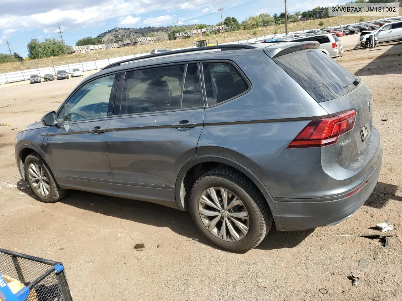 2018 Volkswagen Tiguan S VIN: 3VV0B7AX1JM131002 Lot: 75952314