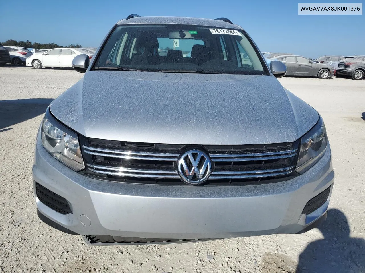 2018 Volkswagen Tiguan Limited VIN: WVGAV7AX8JK001375 Lot: 76173354