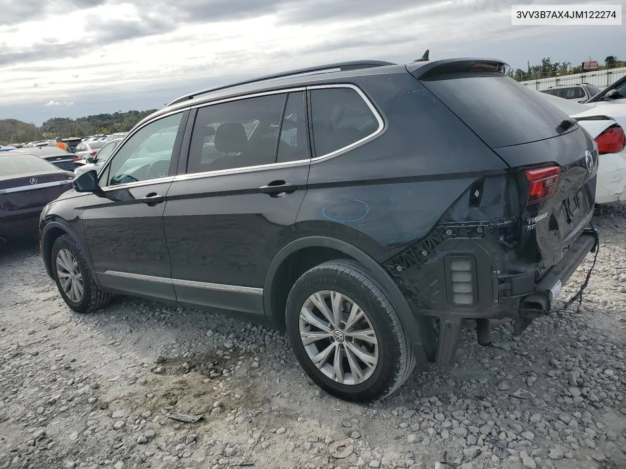 2018 Volkswagen Tiguan Se VIN: 3VV3B7AX4JM122274 Lot: 76358744