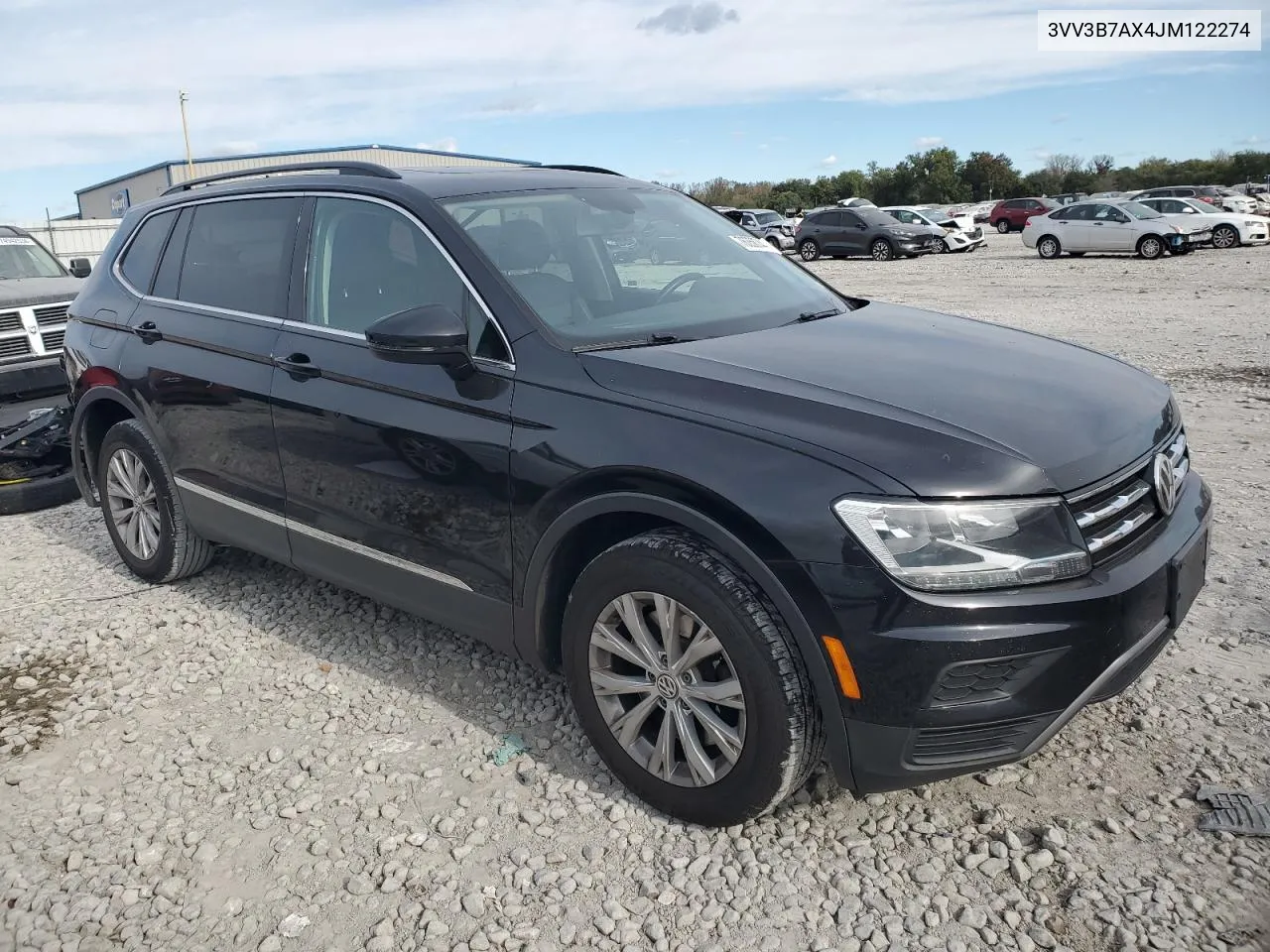 2018 Volkswagen Tiguan Se VIN: 3VV3B7AX4JM122274 Lot: 76358744