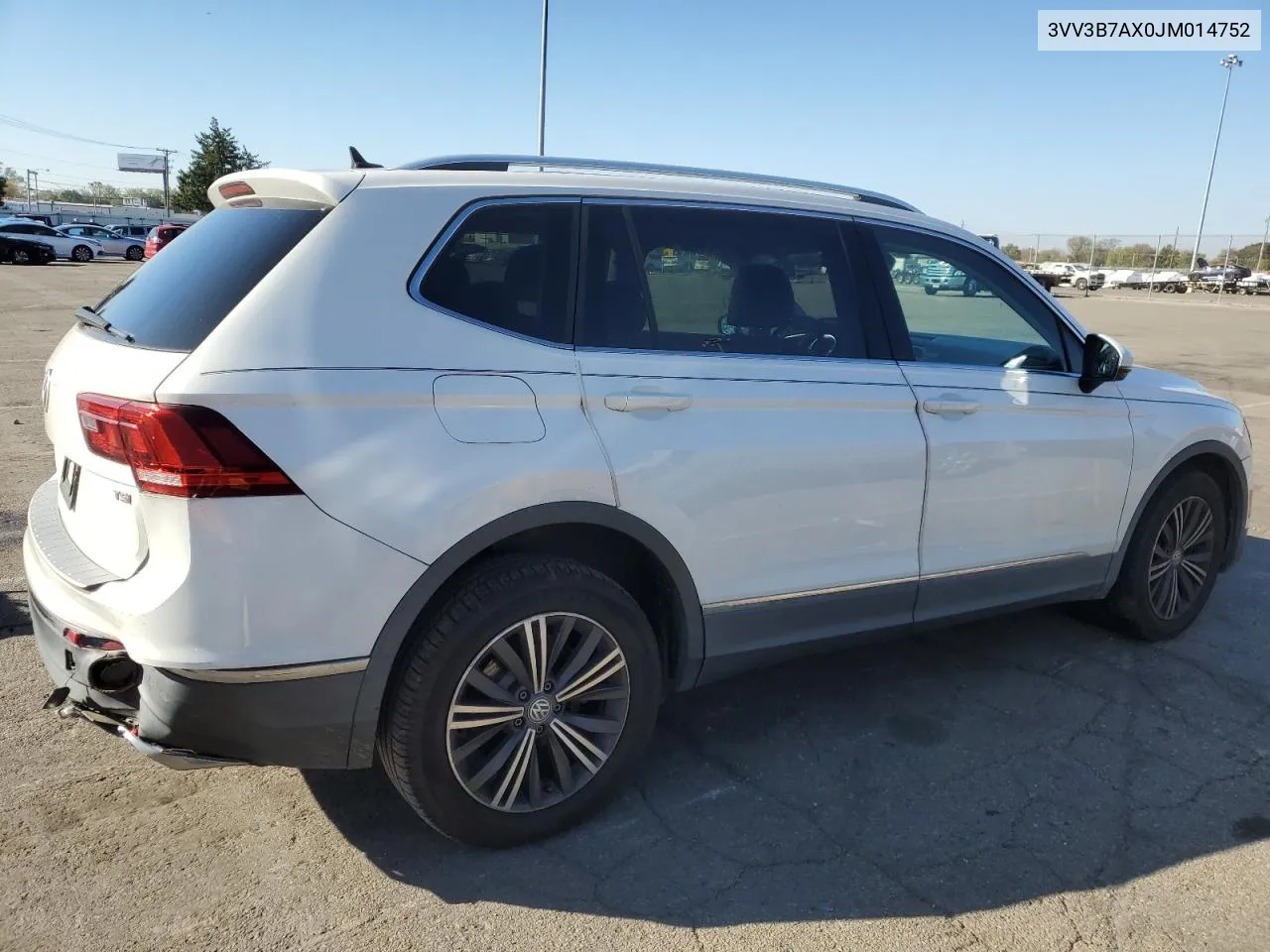 2018 Volkswagen Tiguan Se VIN: 3VV3B7AX0JM014752 Lot: 76392214