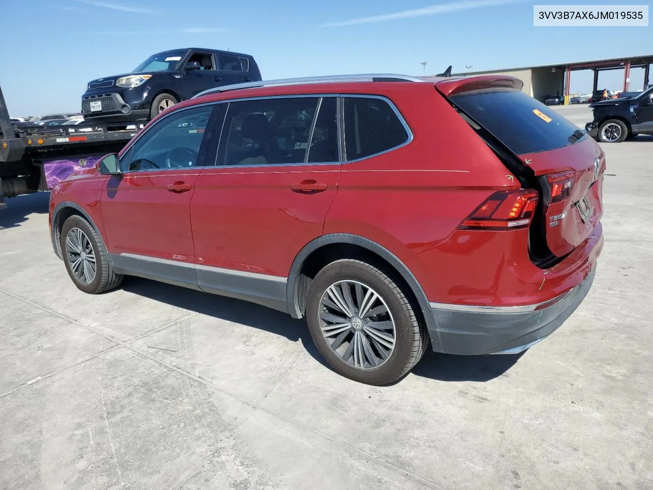 2018 Volkswagen Tiguan Se VIN: 3VV3B7AX6JM019535 Lot: 76586454