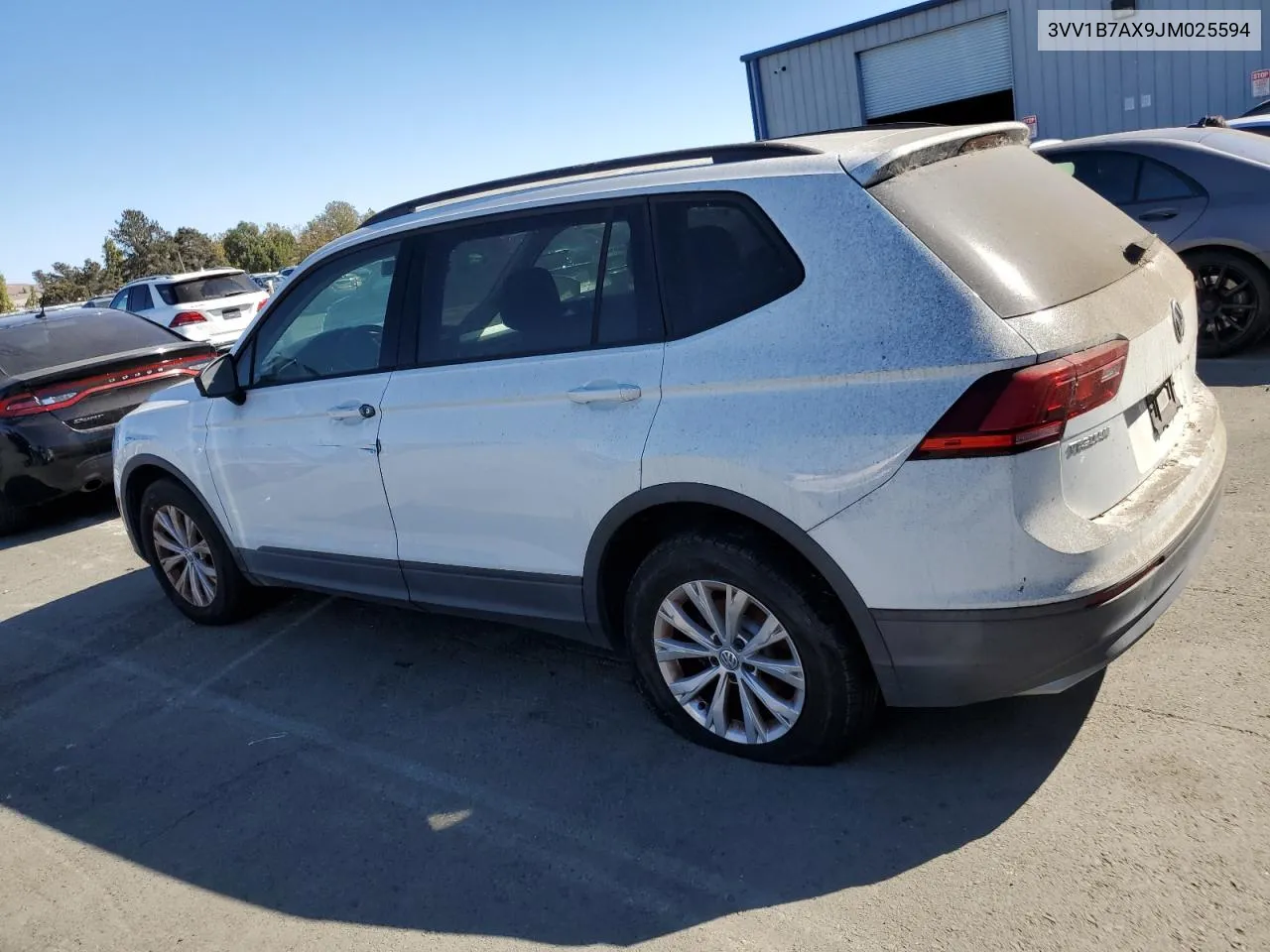 2018 Volkswagen Tiguan S VIN: 3VV1B7AX9JM025594 Lot: 77041644