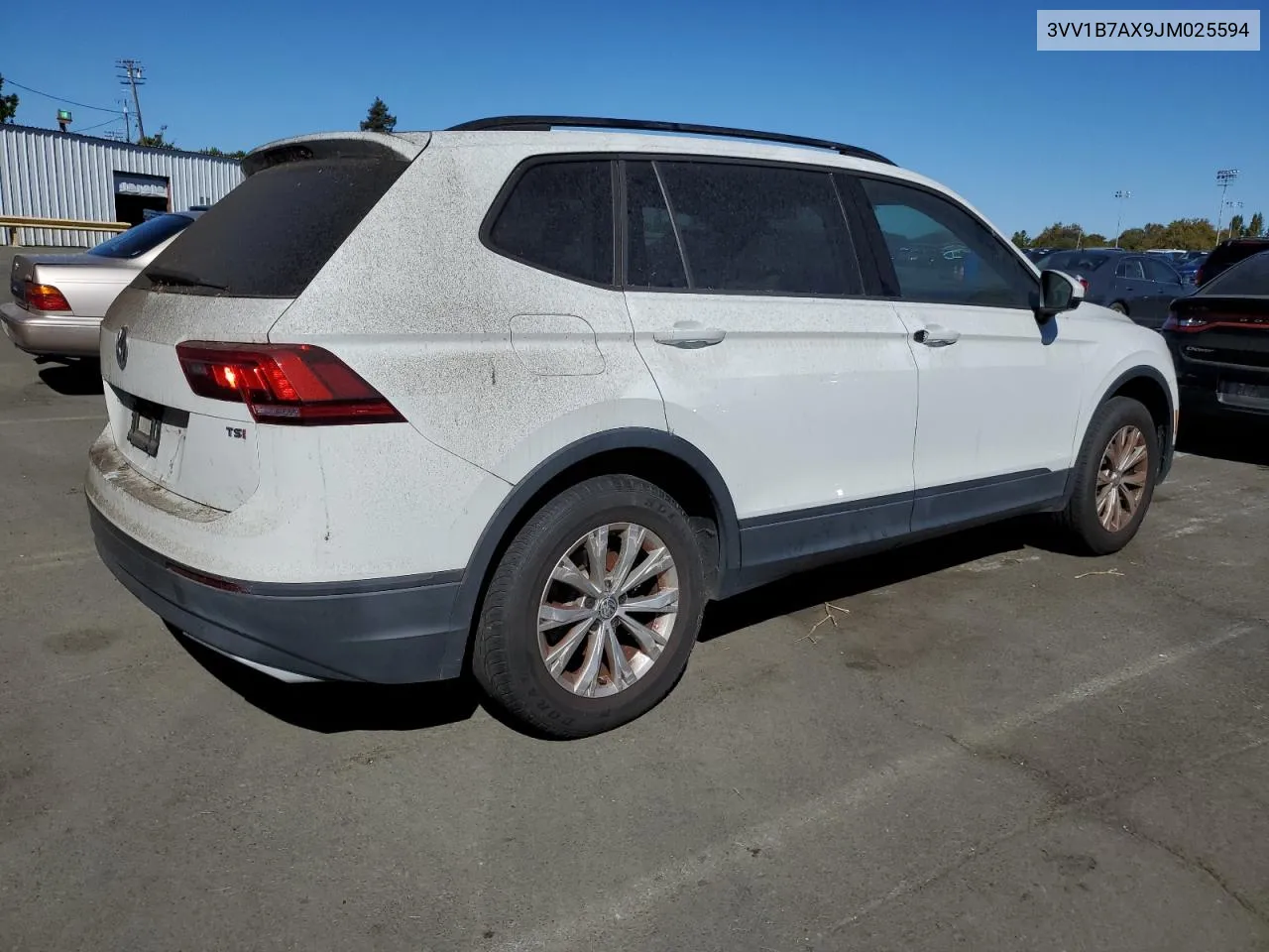 2018 Volkswagen Tiguan S VIN: 3VV1B7AX9JM025594 Lot: 77041644