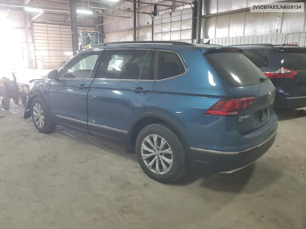 2018 Volkswagen Tiguan Se VIN: 3VV2B7AX5JM008134 Lot: 77777274