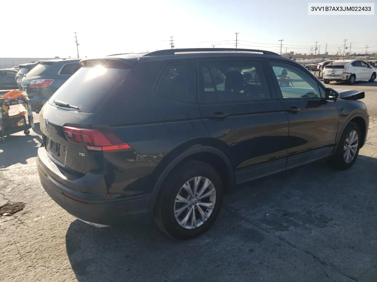 2018 Volkswagen Tiguan S VIN: 3VV1B7AX3JM022433 Lot: 77985054