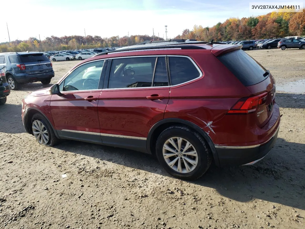 2018 Volkswagen Tiguan Se VIN: 3VV2B7AX4JM144111 Lot: 78234314