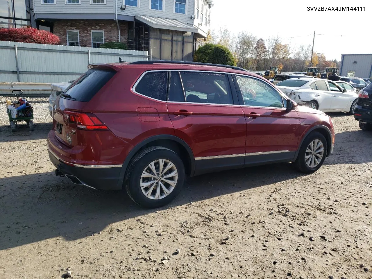 2018 Volkswagen Tiguan Se VIN: 3VV2B7AX4JM144111 Lot: 78234314