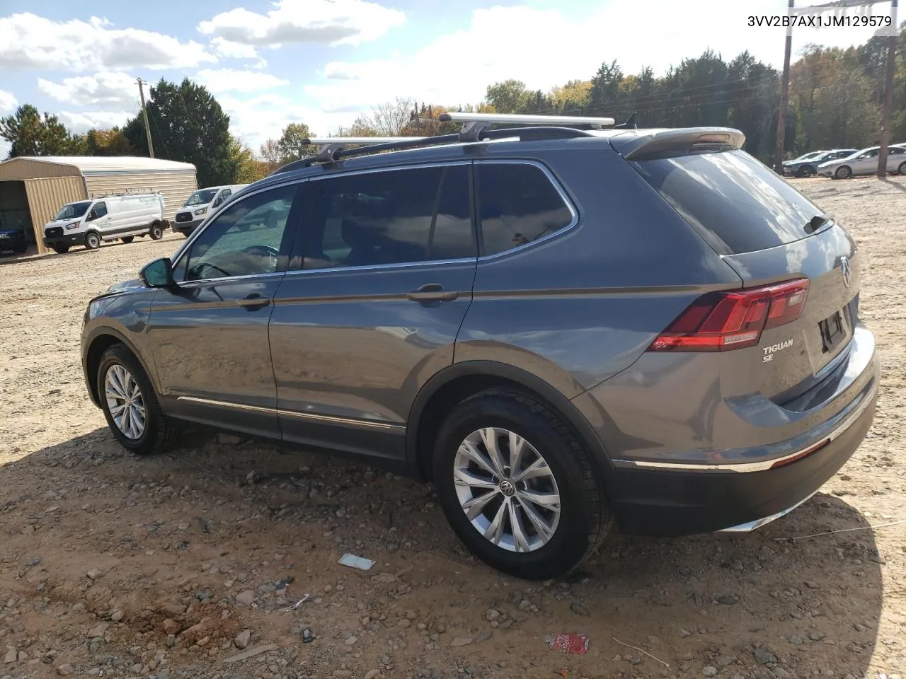 2018 Volkswagen Tiguan Se VIN: 3VV2B7AX1JM129579 Lot: 78377314