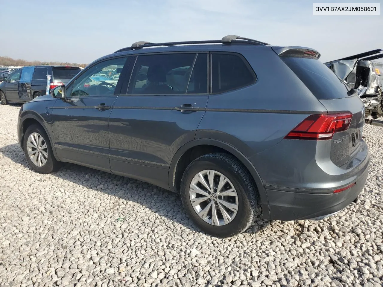 2018 Volkswagen Tiguan S VIN: 3VV1B7AX2JM058601 Lot: 78383014