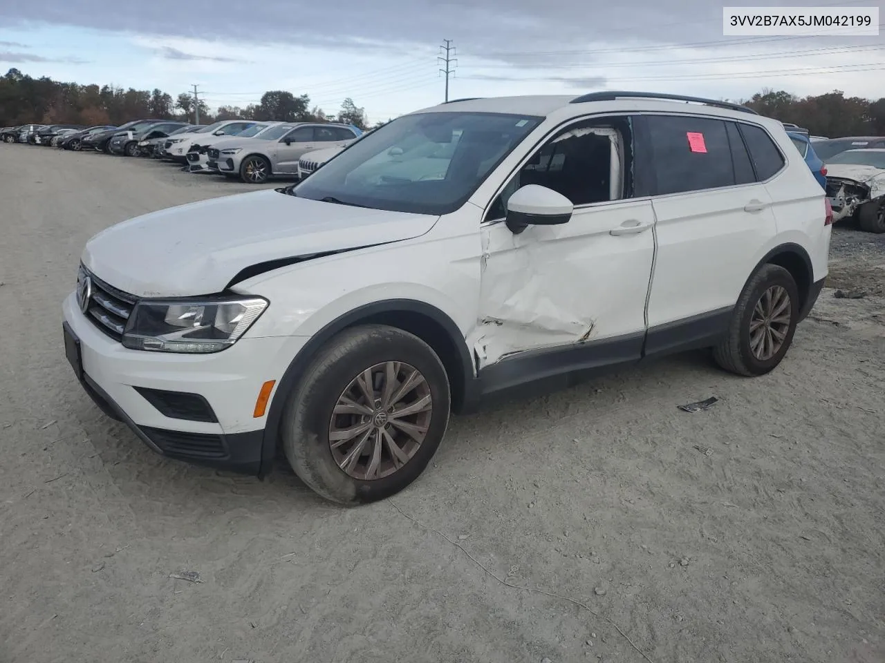 2018 Volkswagen Tiguan Se VIN: 3VV2B7AX5JM042199 Lot: 78482814