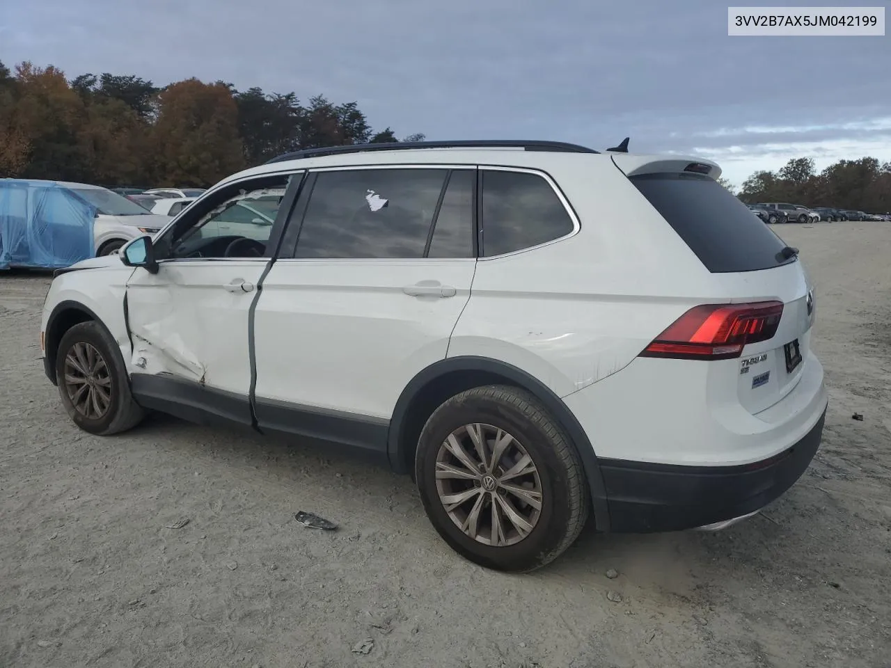 2018 Volkswagen Tiguan Se VIN: 3VV2B7AX5JM042199 Lot: 78482814