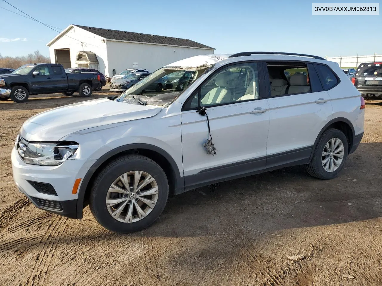 2018 Volkswagen Tiguan S VIN: 3VV0B7AXXJM062813 Lot: 78828424