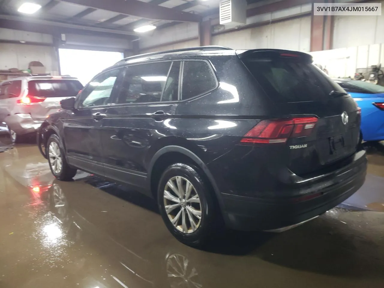 2018 Volkswagen Tiguan S VIN: 3VV1B7AX4JM015667 Lot: 78829294