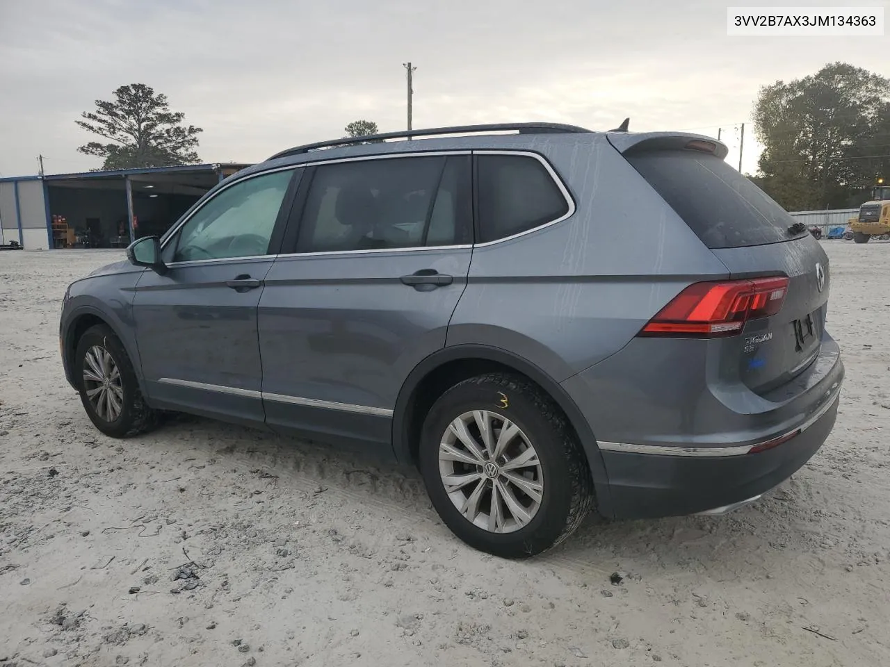 2018 Volkswagen Tiguan Se VIN: 3VV2B7AX3JM134363 Lot: 78851054