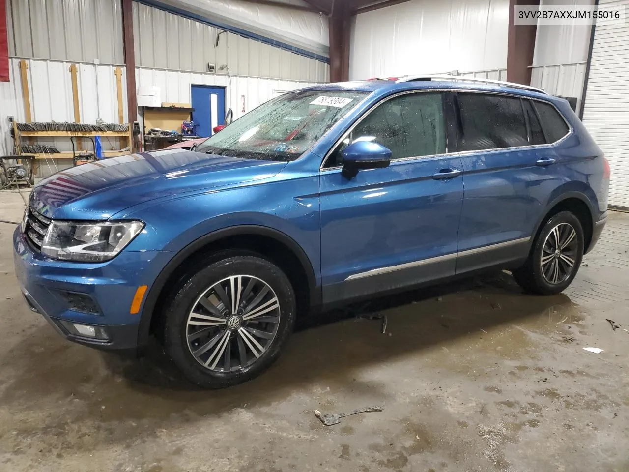 2018 Volkswagen Tiguan Se VIN: 3VV2B7AXXJM155016 Lot: 78879304