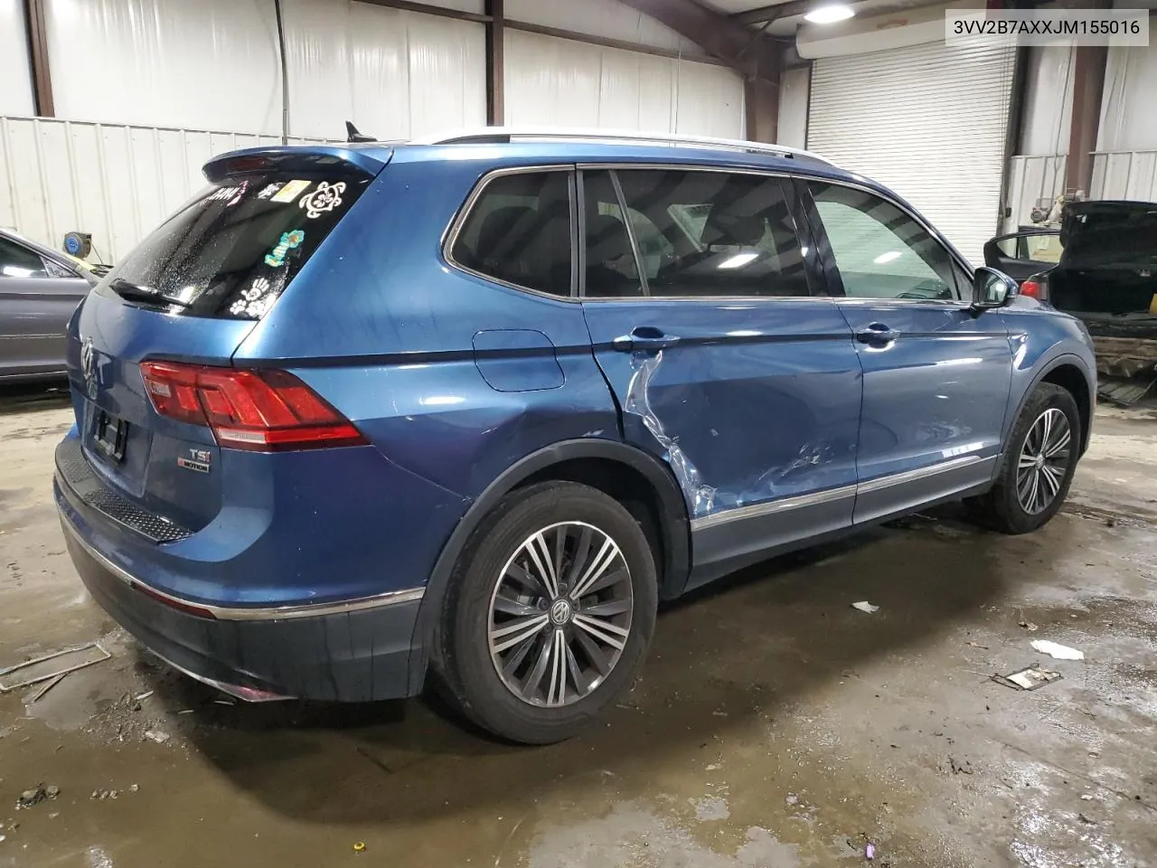 2018 Volkswagen Tiguan Se VIN: 3VV2B7AXXJM155016 Lot: 78879304