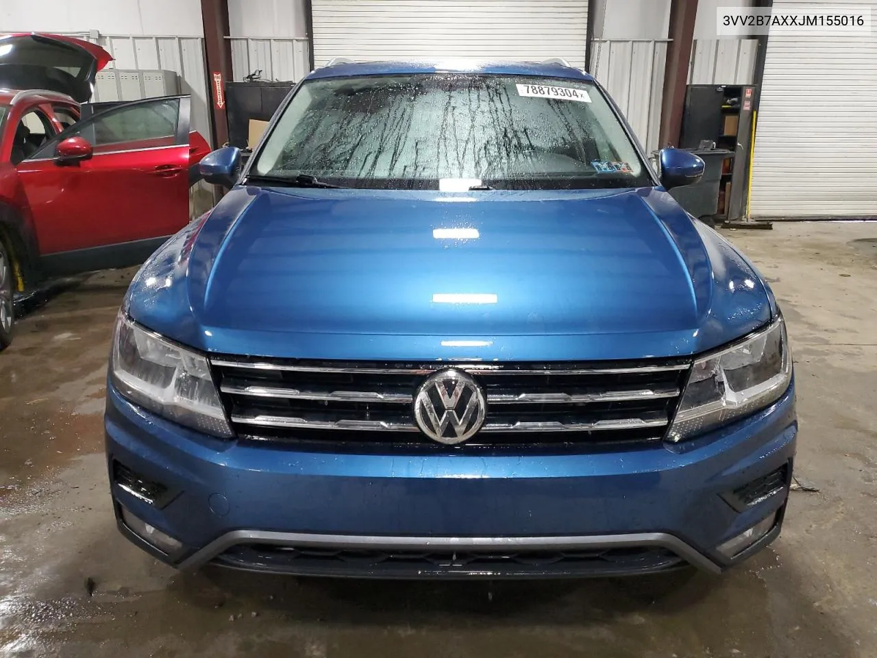 2018 Volkswagen Tiguan Se VIN: 3VV2B7AXXJM155016 Lot: 78879304