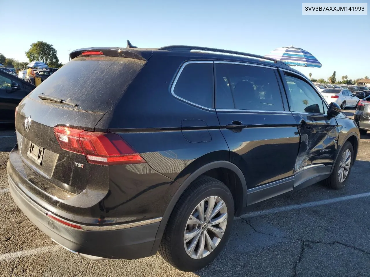 2018 Volkswagen Tiguan Se VIN: 3VV3B7AXXJM141993 Lot: 78914124