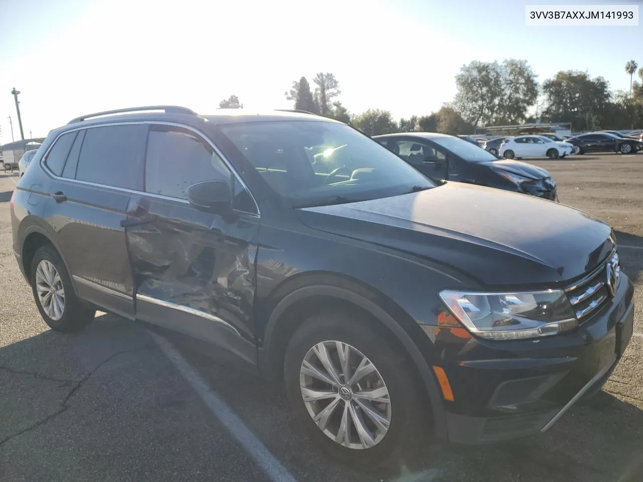 2018 Volkswagen Tiguan Se VIN: 3VV3B7AXXJM141993 Lot: 78914124