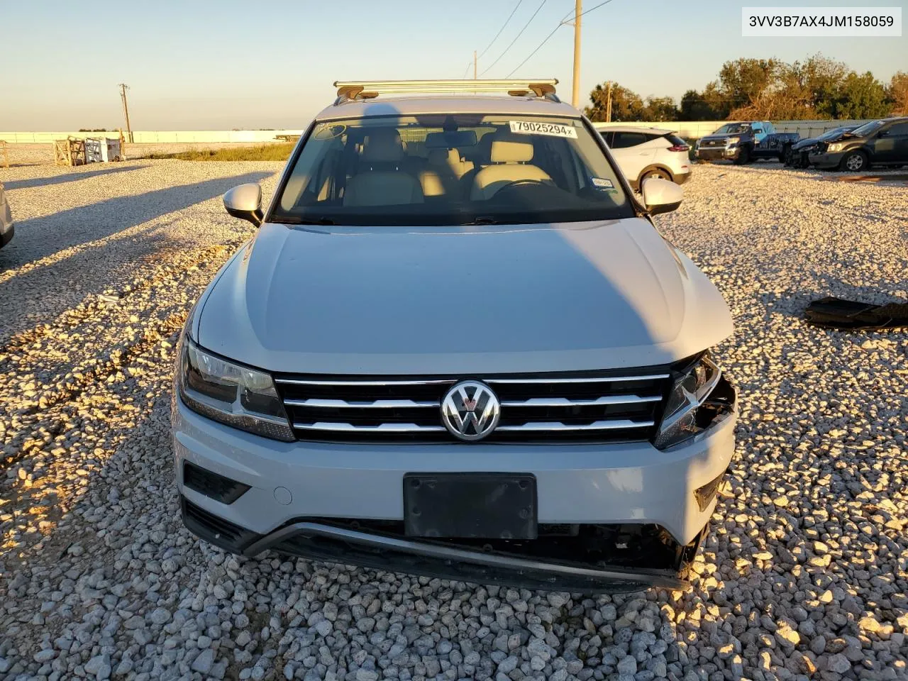 2018 Volkswagen Tiguan Se VIN: 3VV3B7AX4JM158059 Lot: 79025294