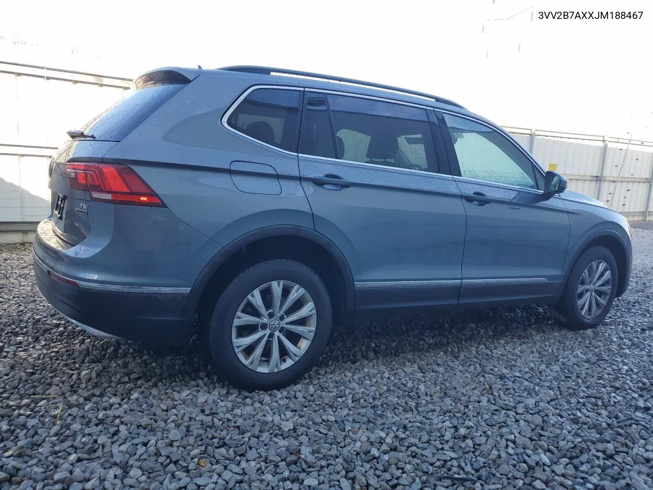 2018 Volkswagen Tiguan Se VIN: 3VV2B7AXXJM188467 Lot: 79280314