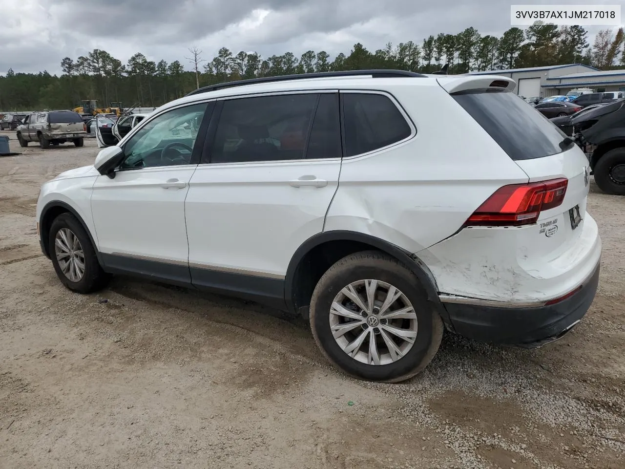 2018 Volkswagen Tiguan Se VIN: 3VV3B7AX1JM217018 Lot: 79299374