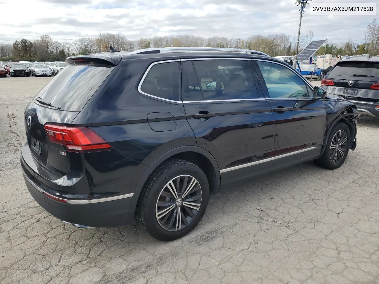 2018 Volkswagen Tiguan Se VIN: 3VV3B7AX3JM217828 Lot: 79492974