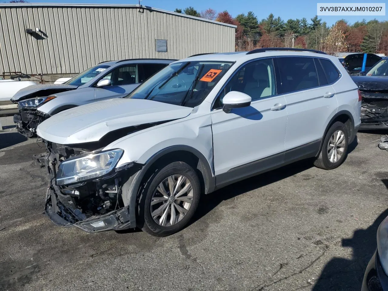 2018 Volkswagen Tiguan Se VIN: 3VV3B7AXXJM010207 Lot: 79497694