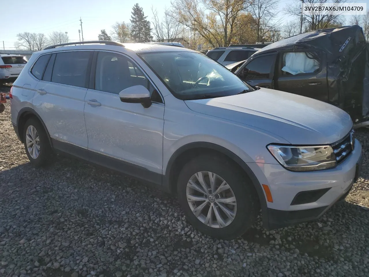 2018 Volkswagen Tiguan Se VIN: 3VV2B7AX6JM104709 Lot: 80019684