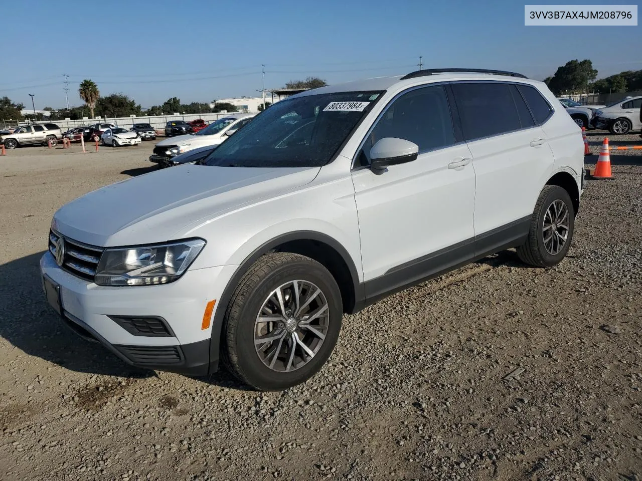 2018 Volkswagen Tiguan Se VIN: 3VV3B7AX4JM208796 Lot: 80337984