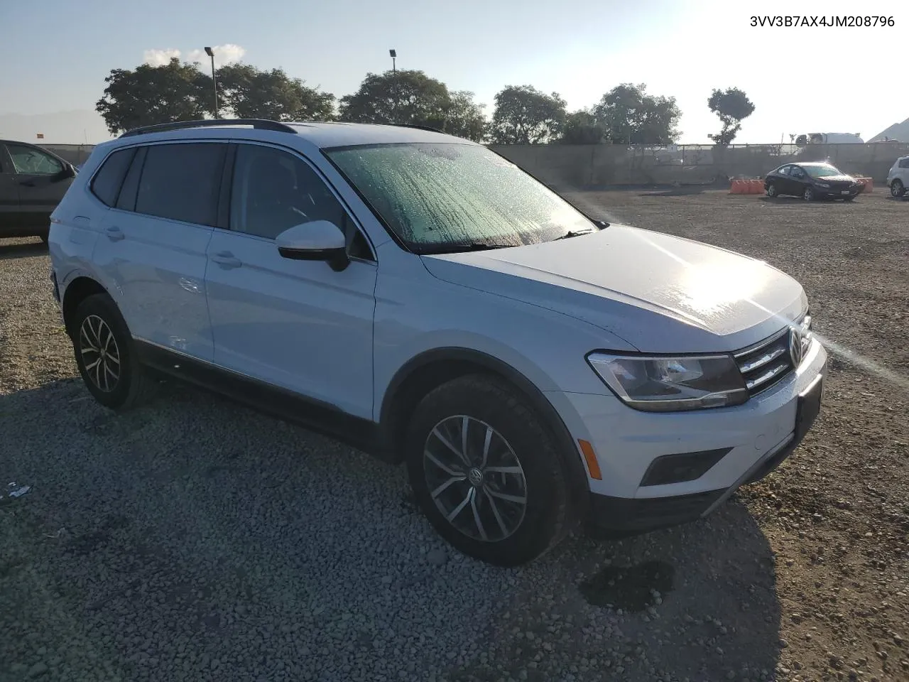 2018 Volkswagen Tiguan Se VIN: 3VV3B7AX4JM208796 Lot: 80337984