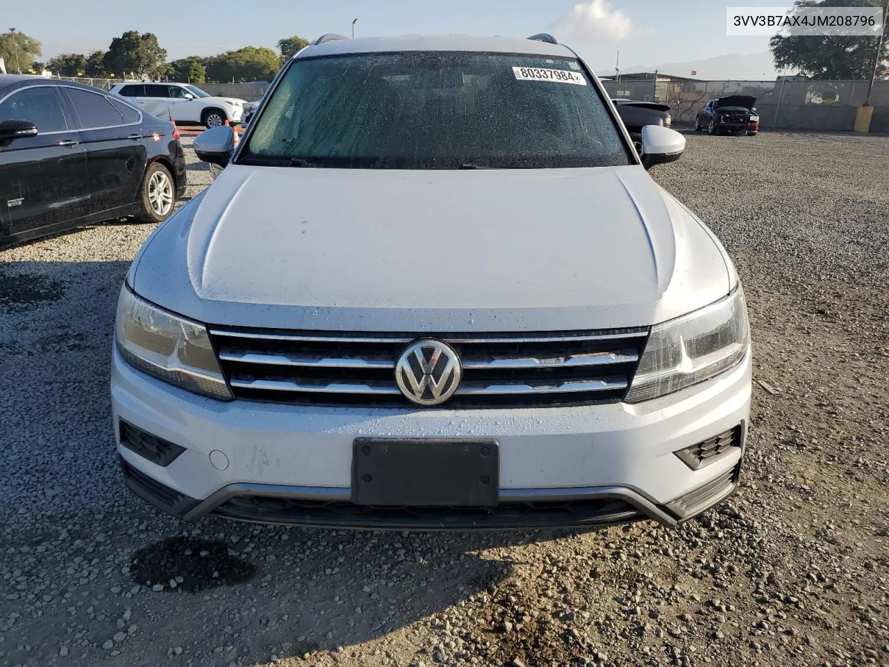 2018 Volkswagen Tiguan Se VIN: 3VV3B7AX4JM208796 Lot: 80337984