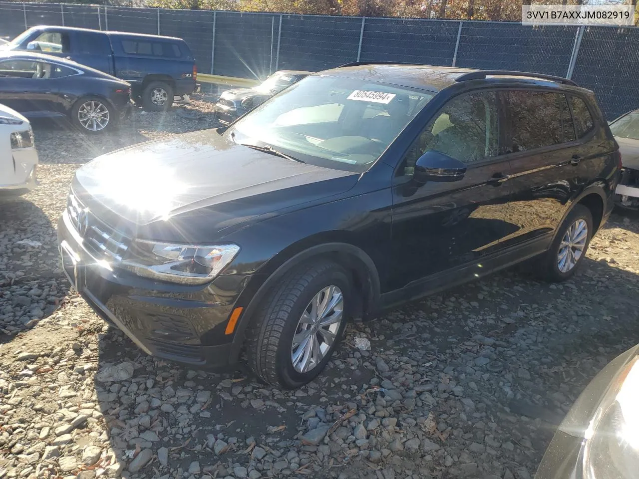 2018 Volkswagen Tiguan S VIN: 3VV1B7AXXJM082919 Lot: 80545994