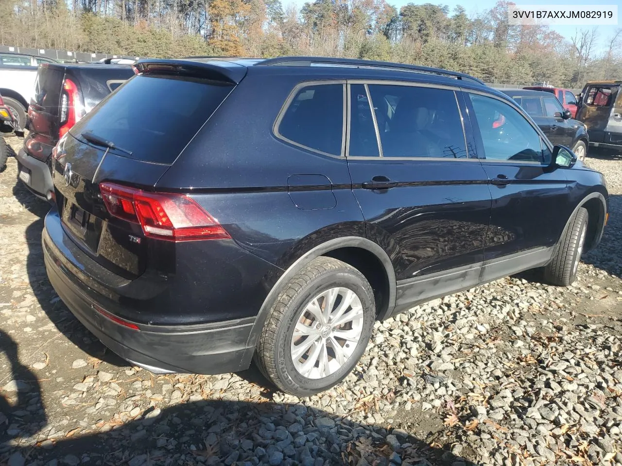 2018 Volkswagen Tiguan S VIN: 3VV1B7AXXJM082919 Lot: 80545994