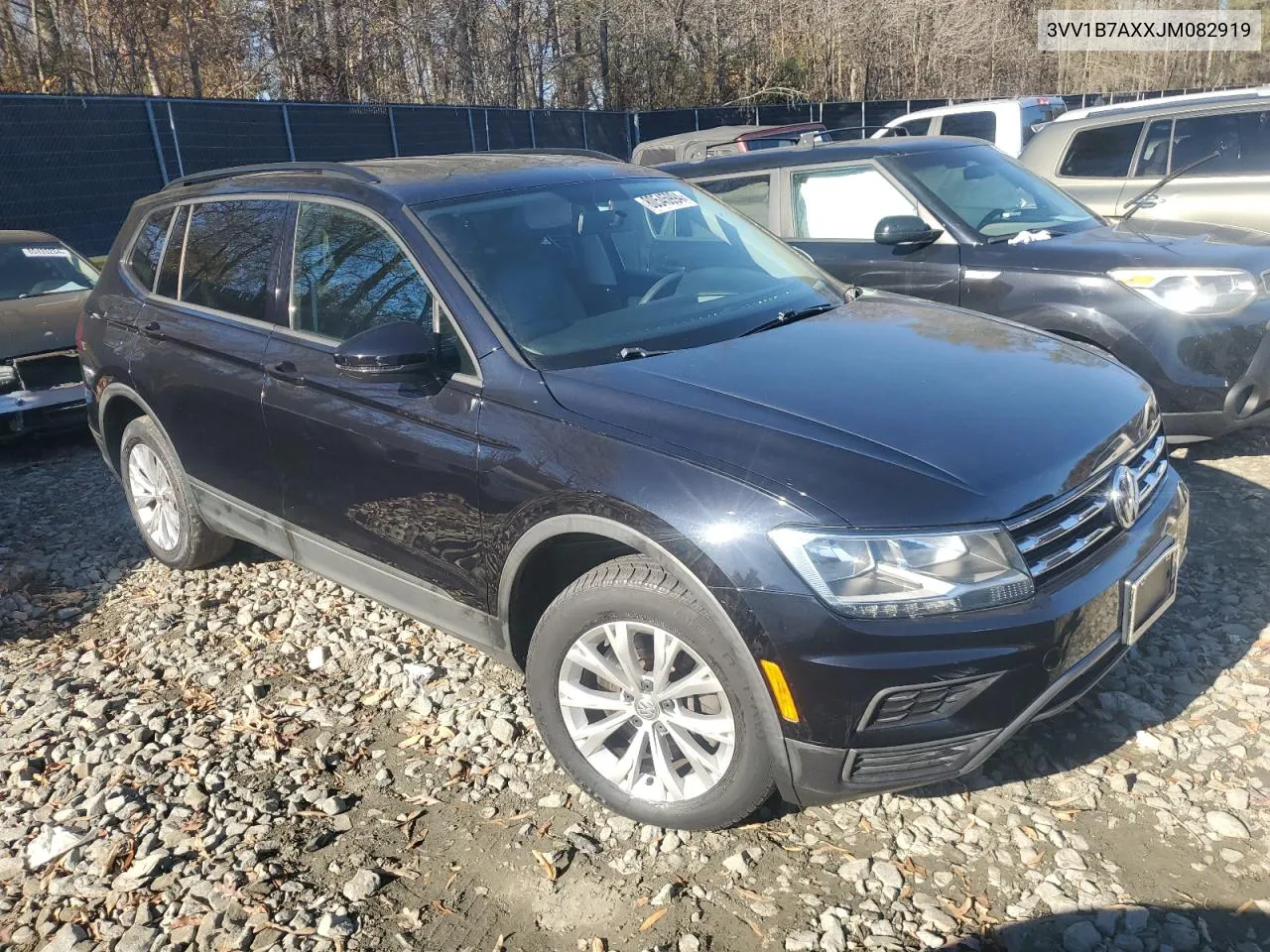 2018 Volkswagen Tiguan S VIN: 3VV1B7AXXJM082919 Lot: 80545994