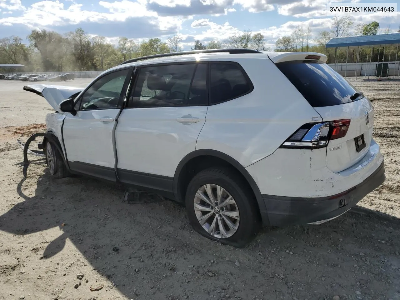 2019 Volkswagen Tiguan S VIN: 3VV1B7AX1KM044643 Lot: 49788044