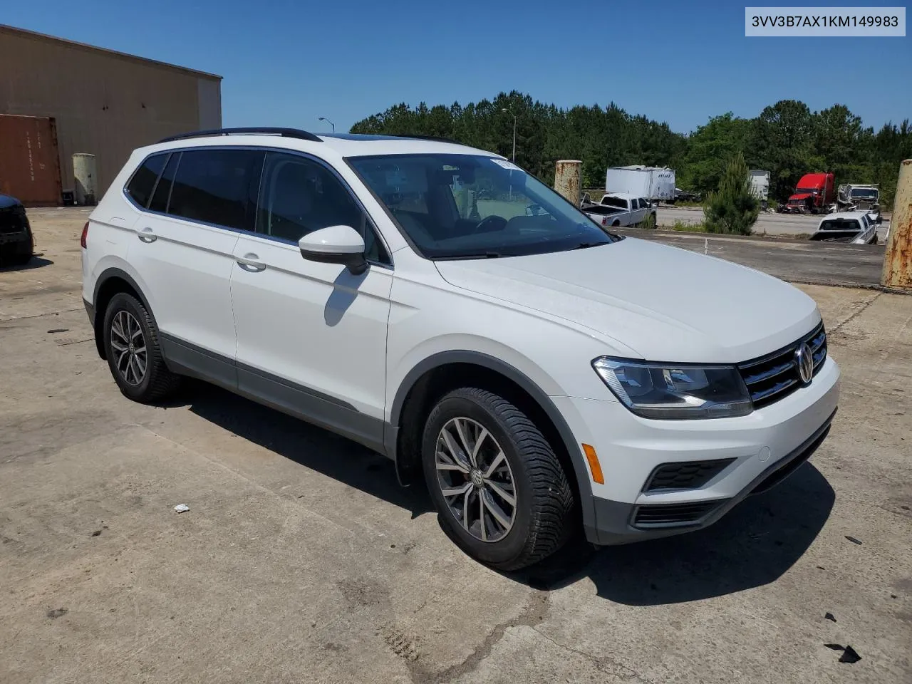 3VV3B7AX1KM149983 2019 Volkswagen Tiguan Se