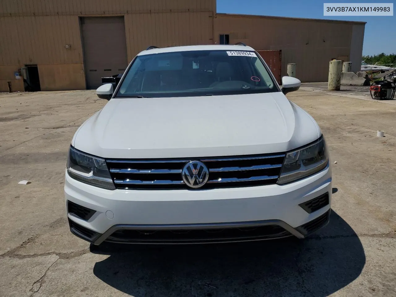 3VV3B7AX1KM149983 2019 Volkswagen Tiguan Se