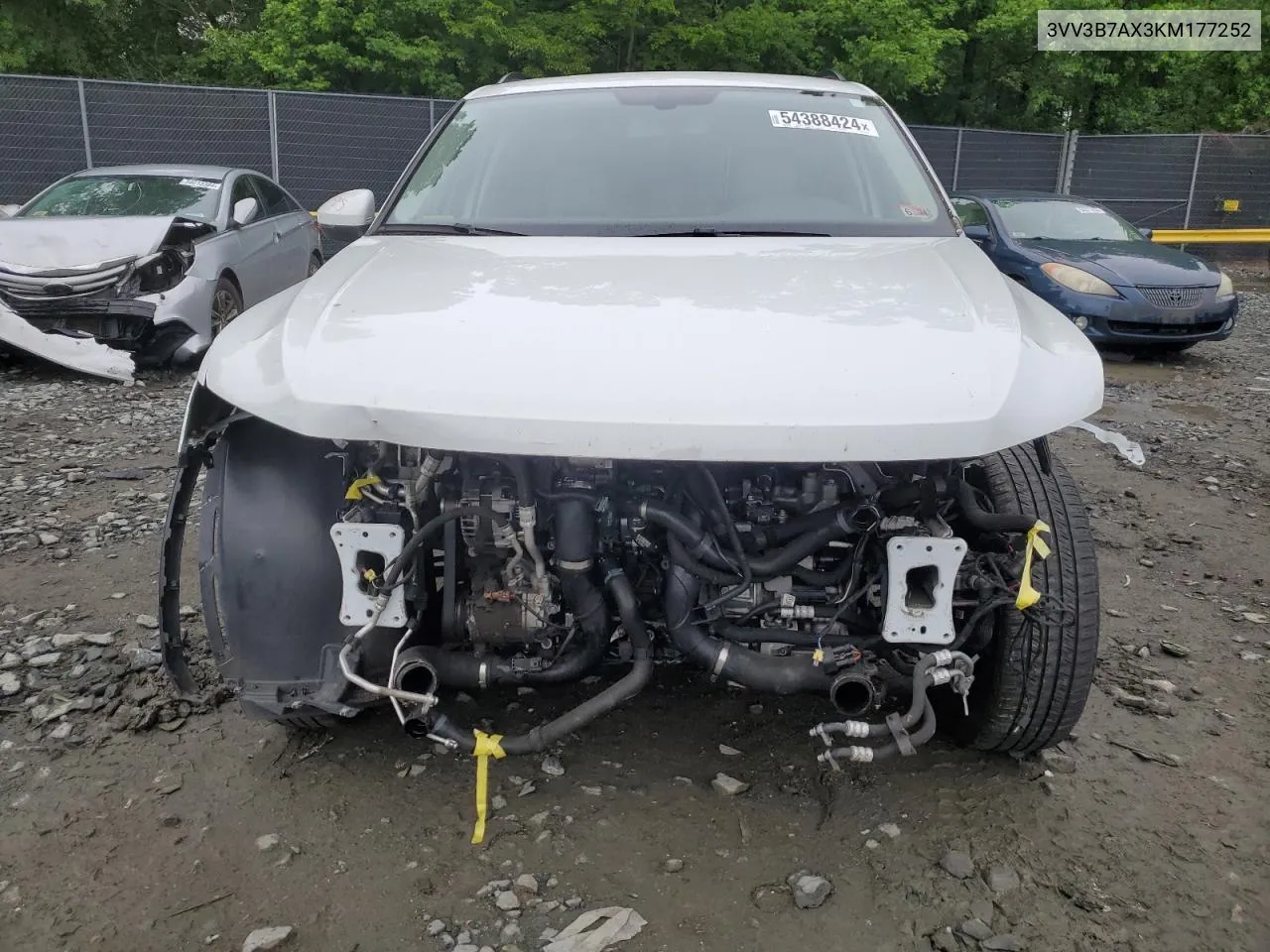 3VV3B7AX3KM177252 2019 Volkswagen Tiguan Se