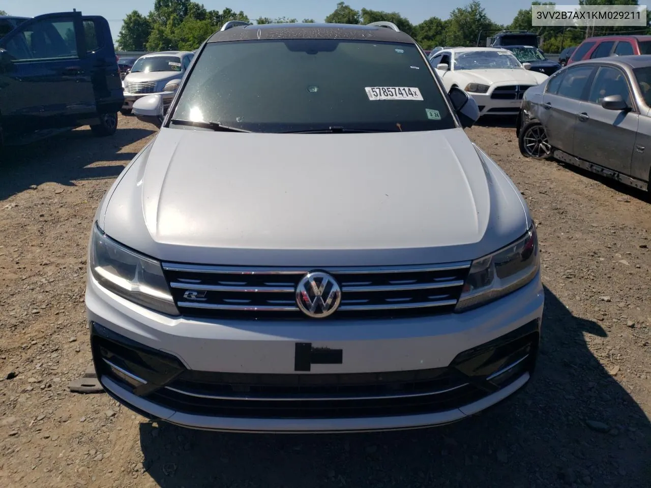 3VV2B7AX1KM029211 2019 Volkswagen Tiguan Se