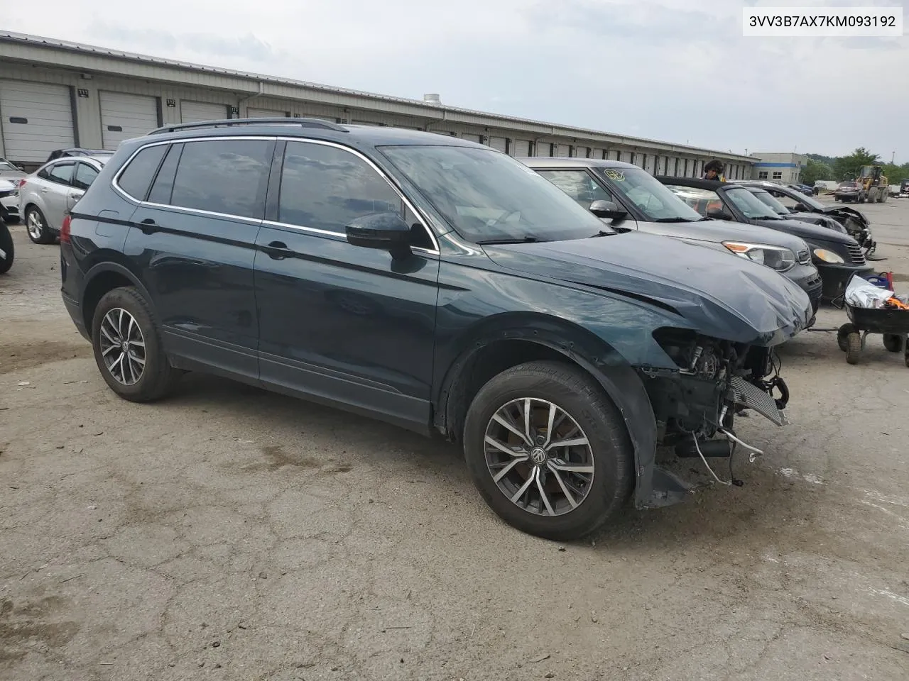 3VV3B7AX7KM093192 2019 Volkswagen Tiguan Se