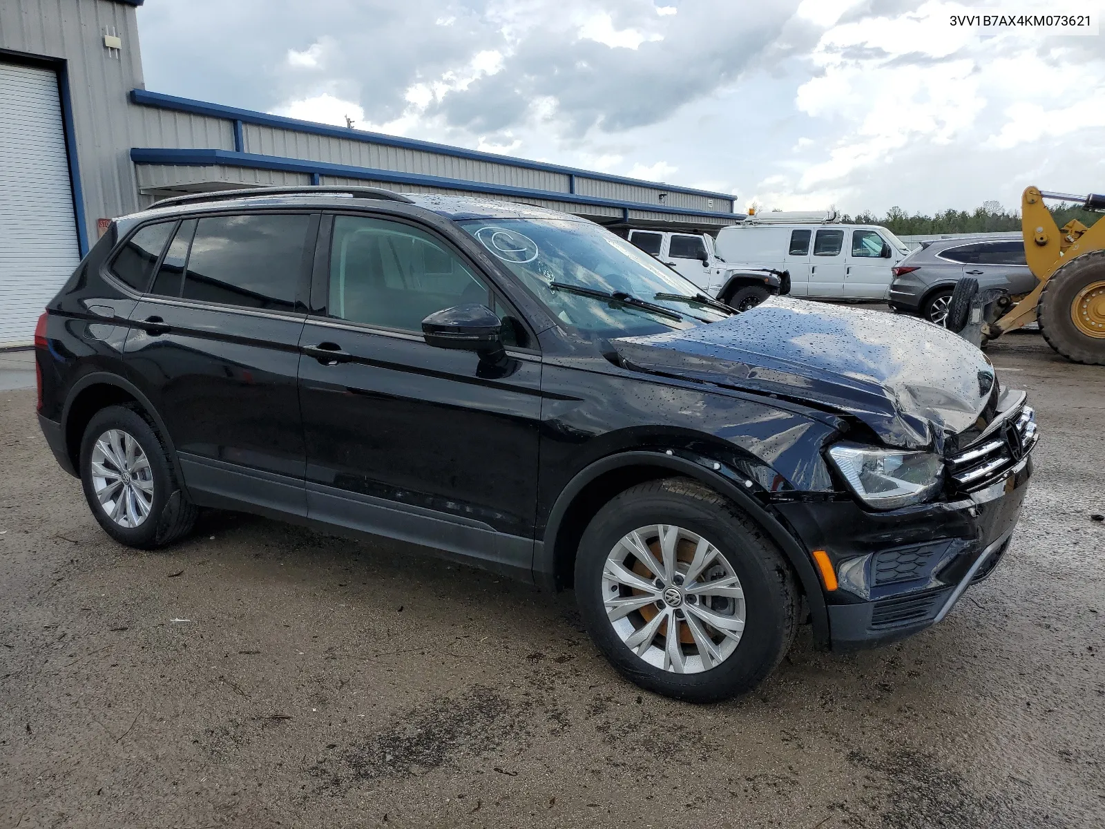 2019 Volkswagen Tiguan S VIN: 3VV1B7AX4KM073621 Lot: 62817294